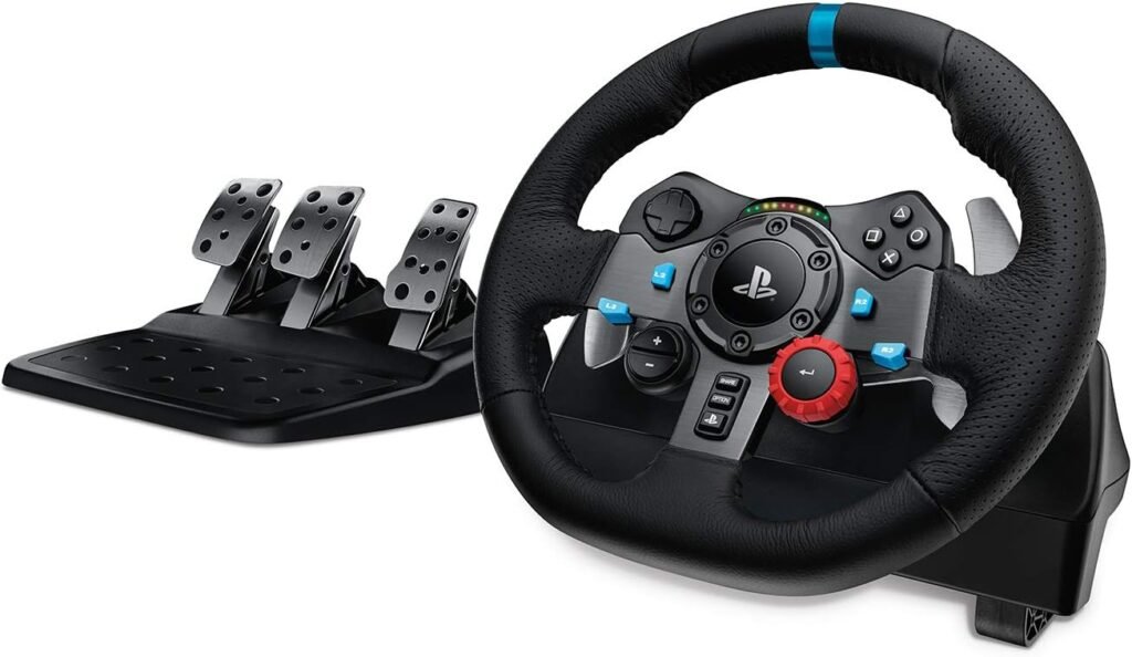 Volante de carreras y pedales para videojuegos Logitech G29 Driving PS5, PS4, PC