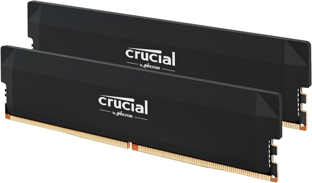 Memoria RAM para ordenador de sobremesa Crucial Pro RAM DDR 5 32GB 6000MHz