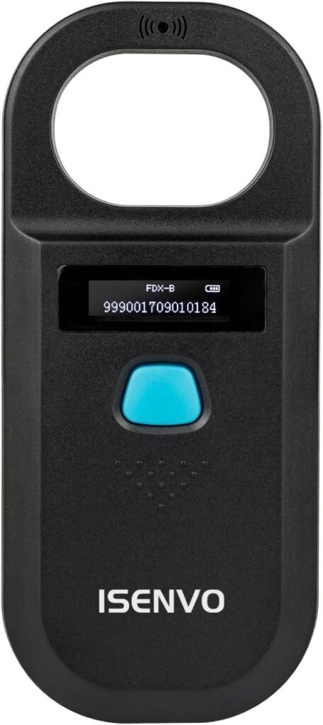 Escáner de Microchip para Mascotas Recargable RFID EMID (190A)