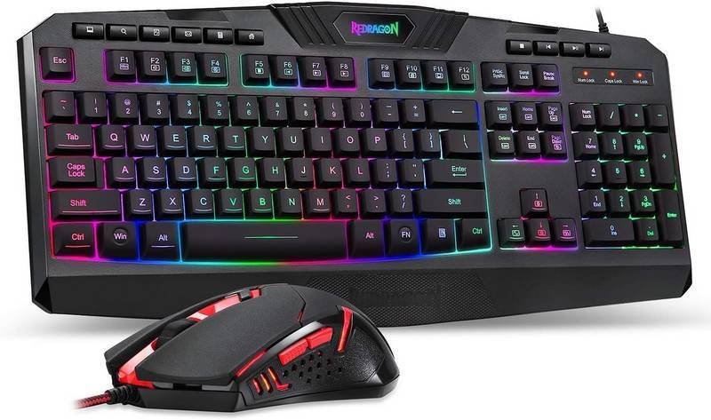 Redragon S101 Gaming Keyboard + M601 Mouse Combo