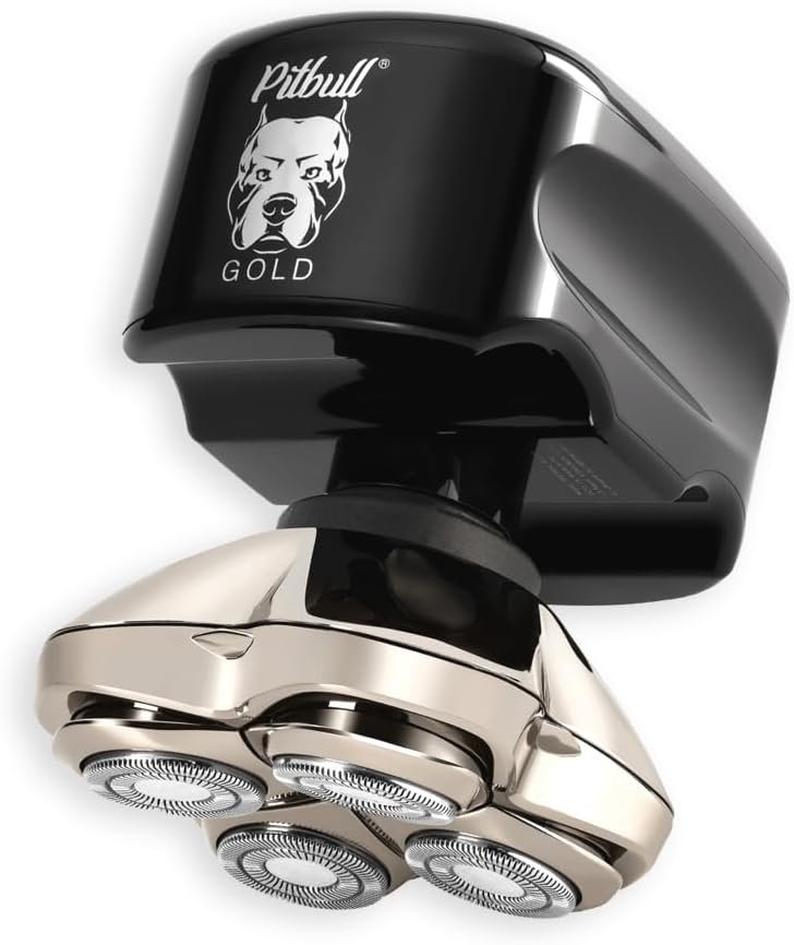 Skull Shaver Pitbull Gold PRO - Afeitadora para Cabeza y Cara
