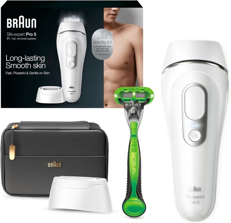 Braun IPL PL5145 - Depiladora de Larga Duración para Hombres y Mujeres