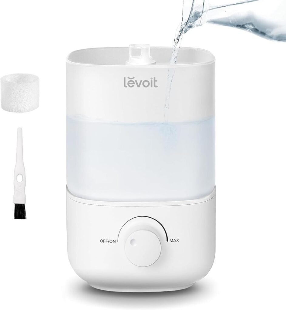 LEVOIT Humidificador de Llenado Superior para Habitaciones Grandes