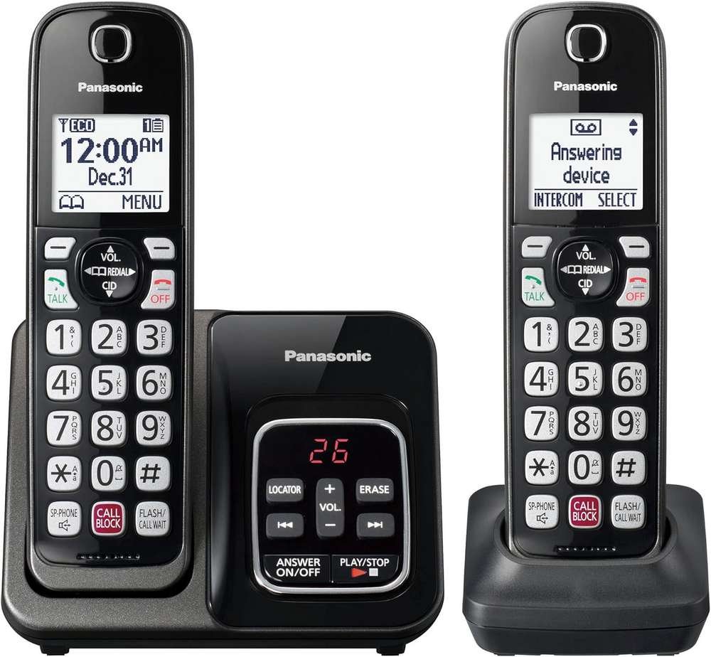 Panasonic KX-TGD832M - Teléfono Inalámbrico con Bloqueo Avanzado de Llamadas