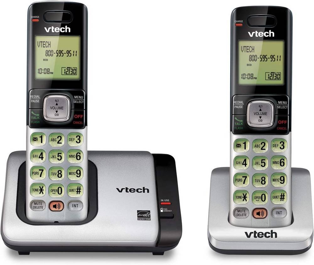 VTech CS6719-2 - Teléfono Inalámbrico Expandible con Pantalla Retroiluminada