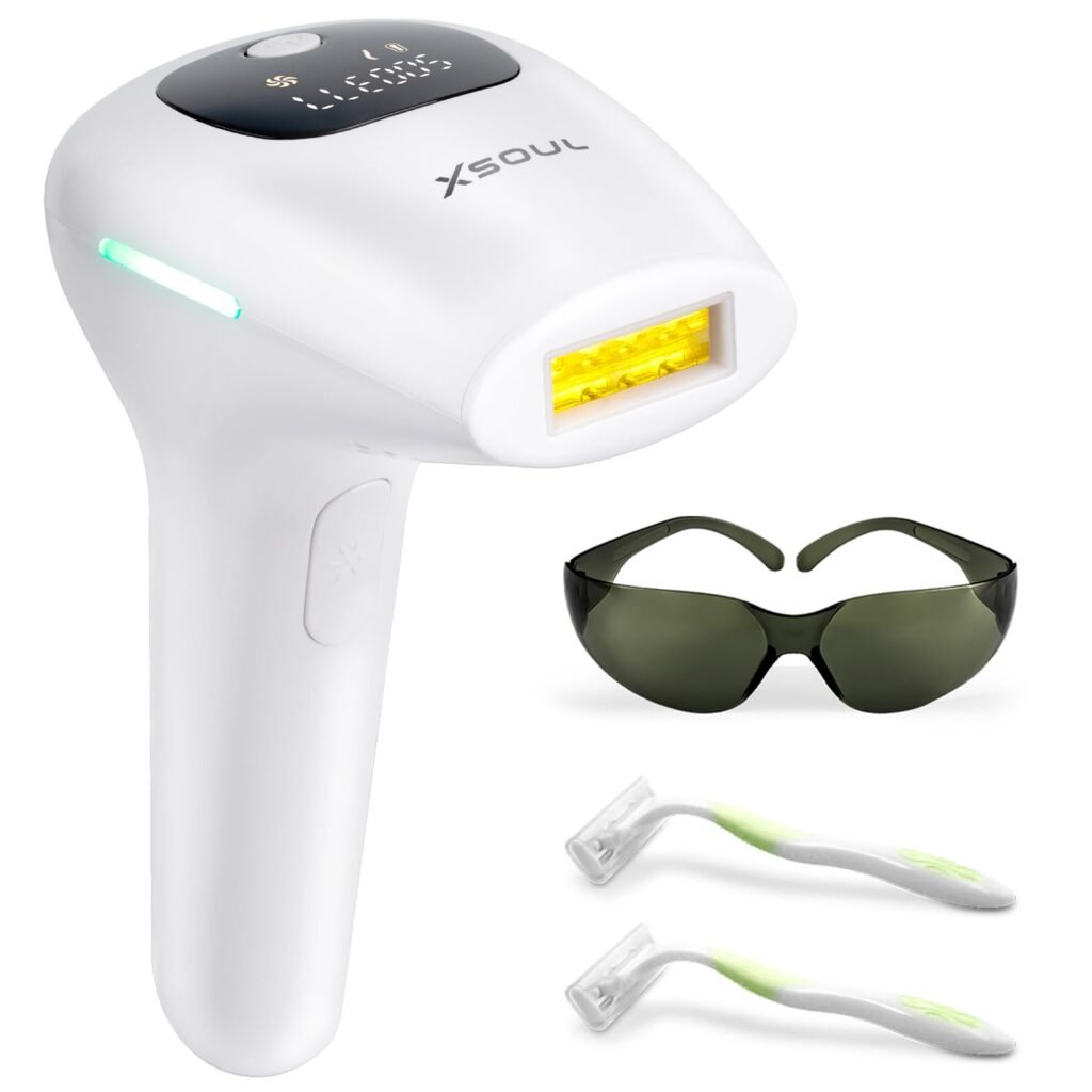XSOUL IPL - Depiladora con 999,999 Flashes